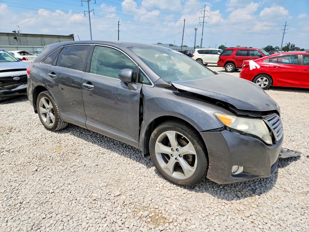 2012 Toyota Venza Limited Gray vin: 4T3BK3BB7CU069898