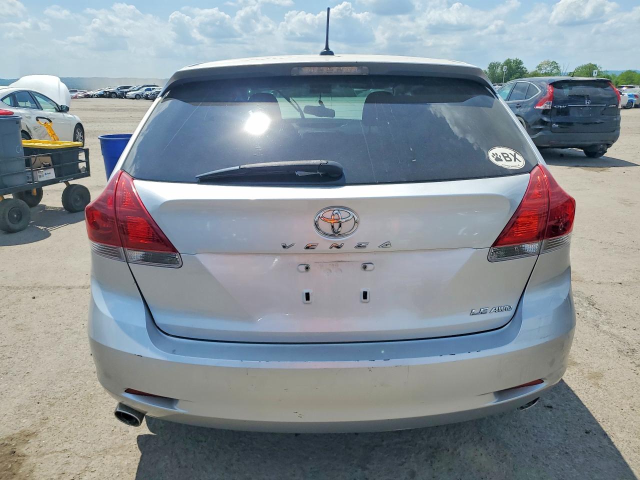 2013 Toyota Venza Le Silver vin: 4T3BK3BB7DU076254