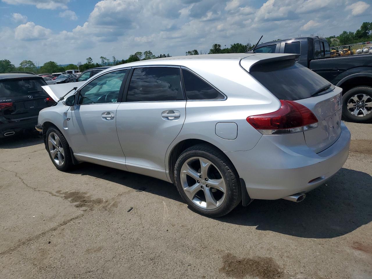 2013 Toyota Venza Le Silver vin: 4T3BK3BB7DU076254