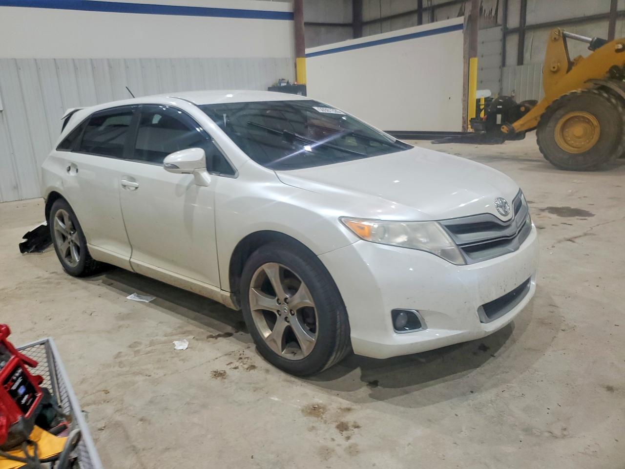 2013 Toyota Venza Le White vin: 4T3BK3BB7DU076299