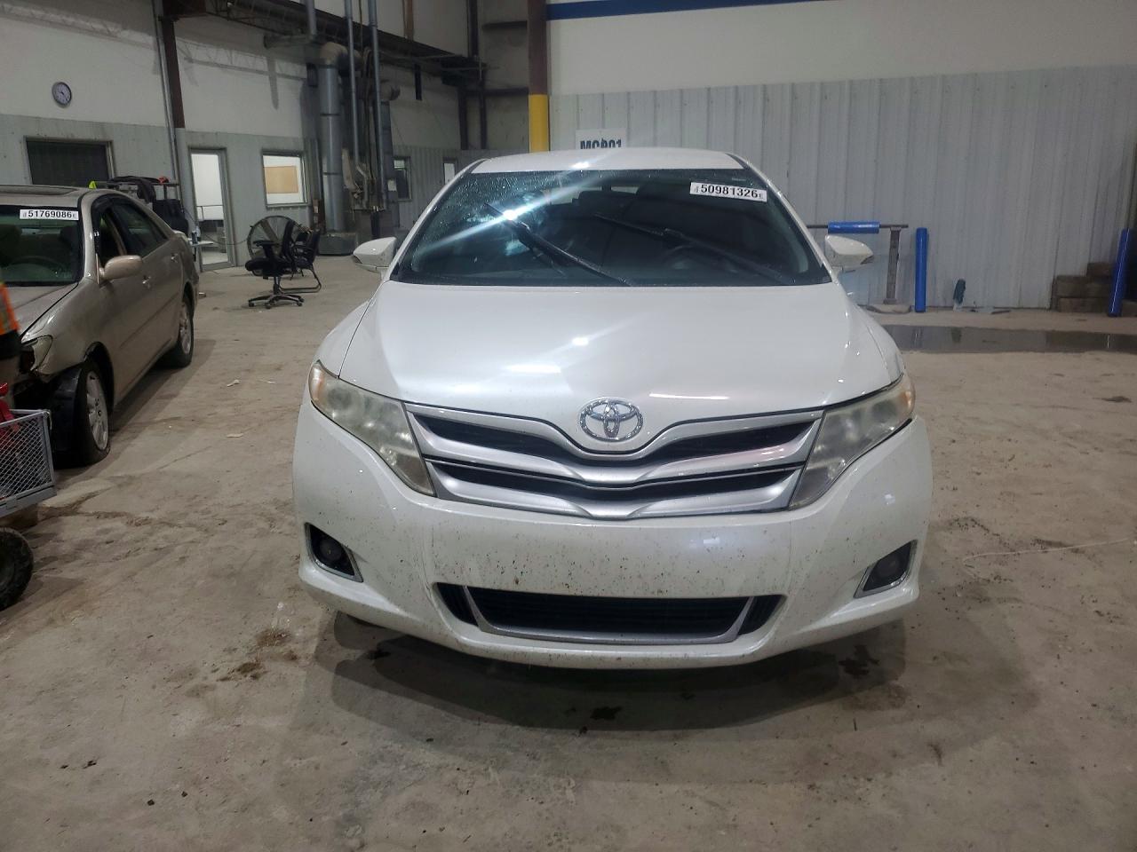 2013 Toyota Venza Le White vin: 4T3BK3BB7DU076299