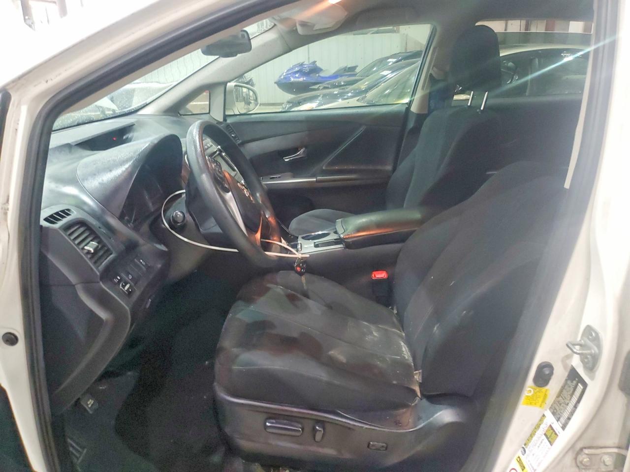 2013 Toyota Venza Le White vin: 4T3BK3BB7DU076299