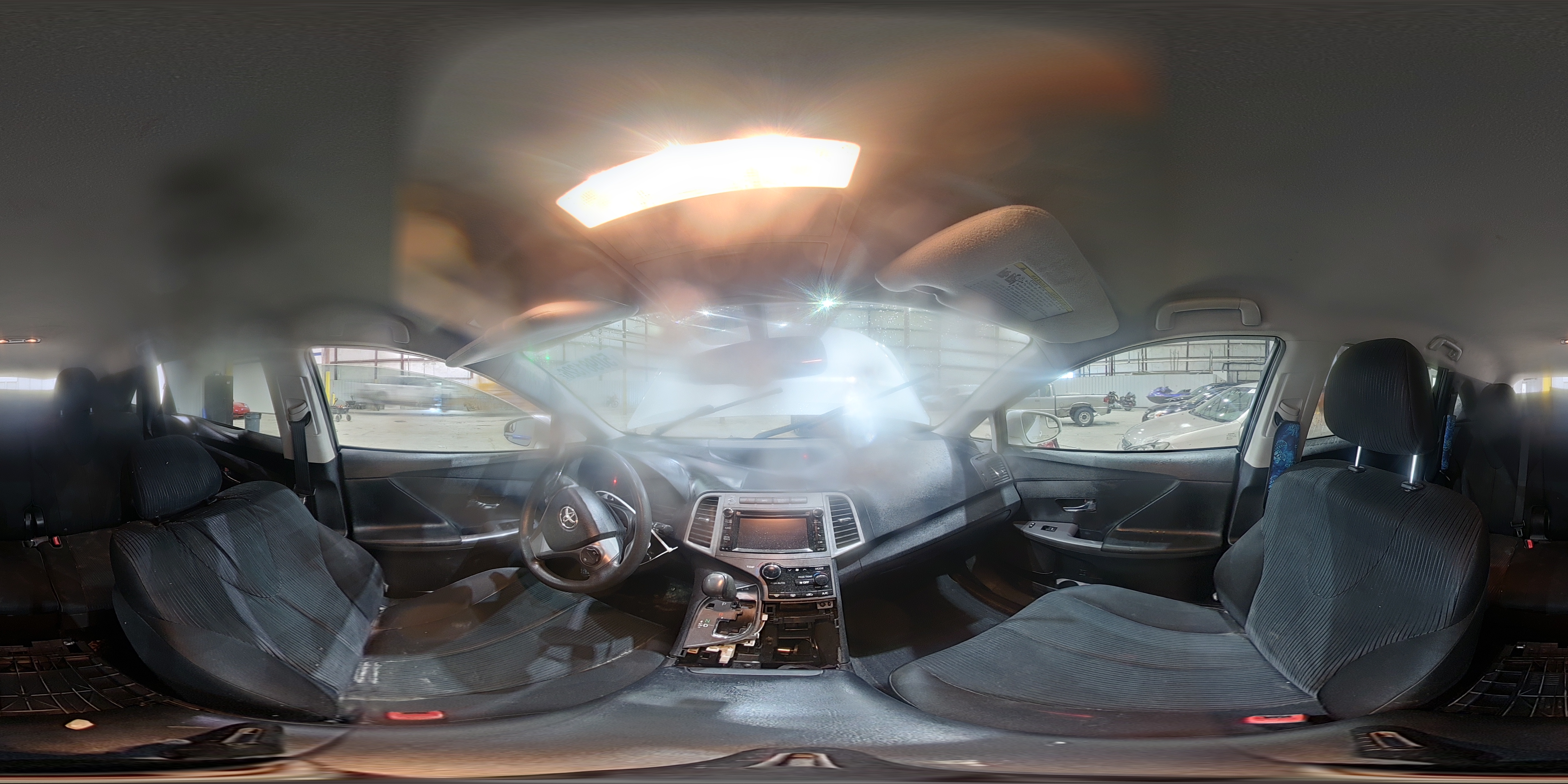 2013 Toyota Venza Le White vin: 4T3BK3BB7DU076299