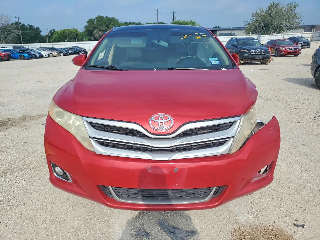 2013 Toyota Venza Xle Red vin: 4T3BK3BB7DU079963