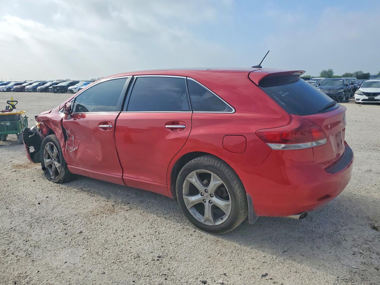2013 Toyota Venza Xle Red vin: 4T3BK3BB7DU079963
