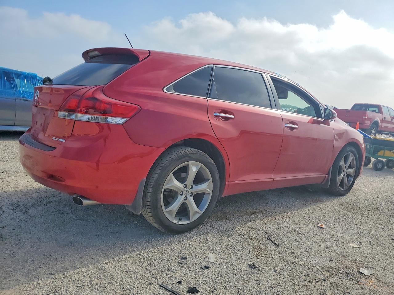 2013 Toyota Venza Xle Red vin: 4T3BK3BB7DU079963