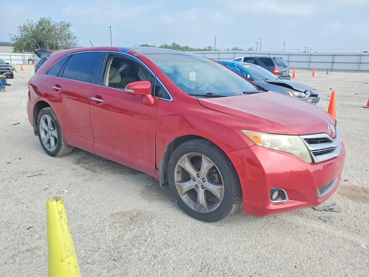 2013 Toyota Venza Xle Red vin: 4T3BK3BB7DU079963