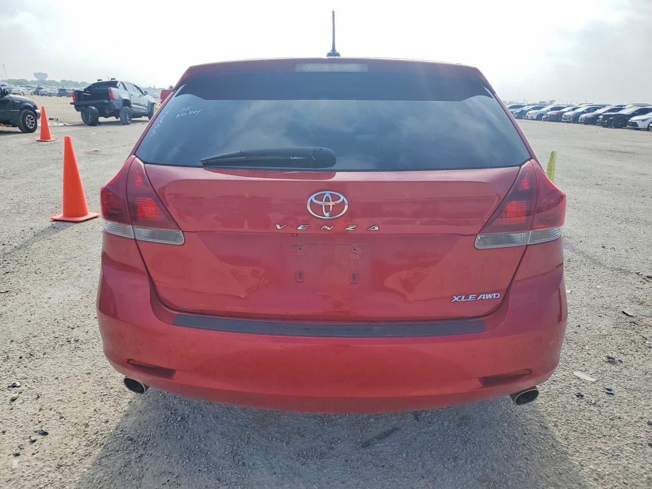 2013 Toyota Venza Xle Red vin: 4T3BK3BB7DU079963