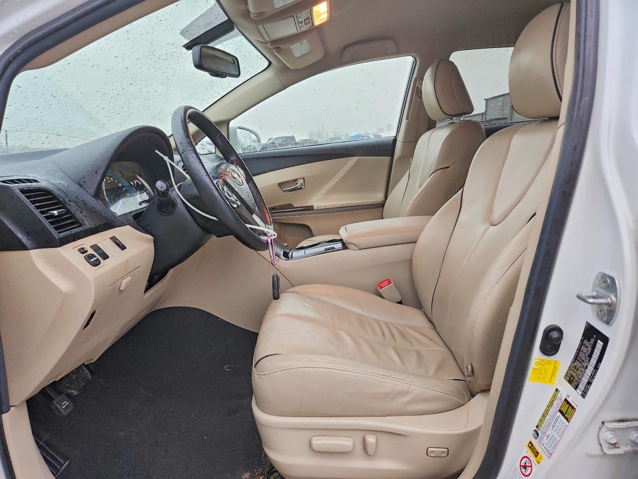 2013 Toyota Venza Xle White vin: 4T3BK3BB7DU085102