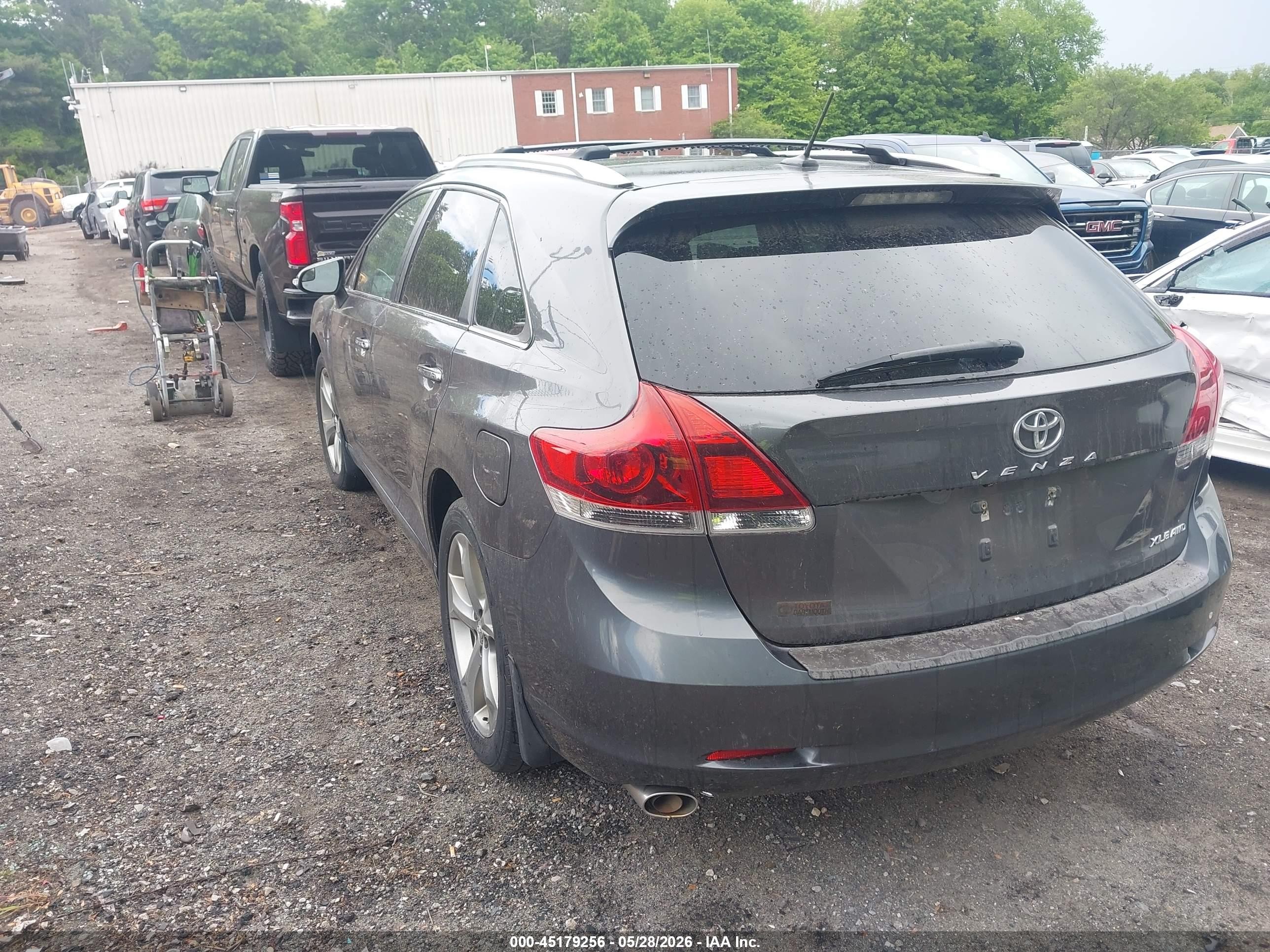 2013 Toyota Venza Xle V6 Gray vin: 4T3BK3BB7DU094074