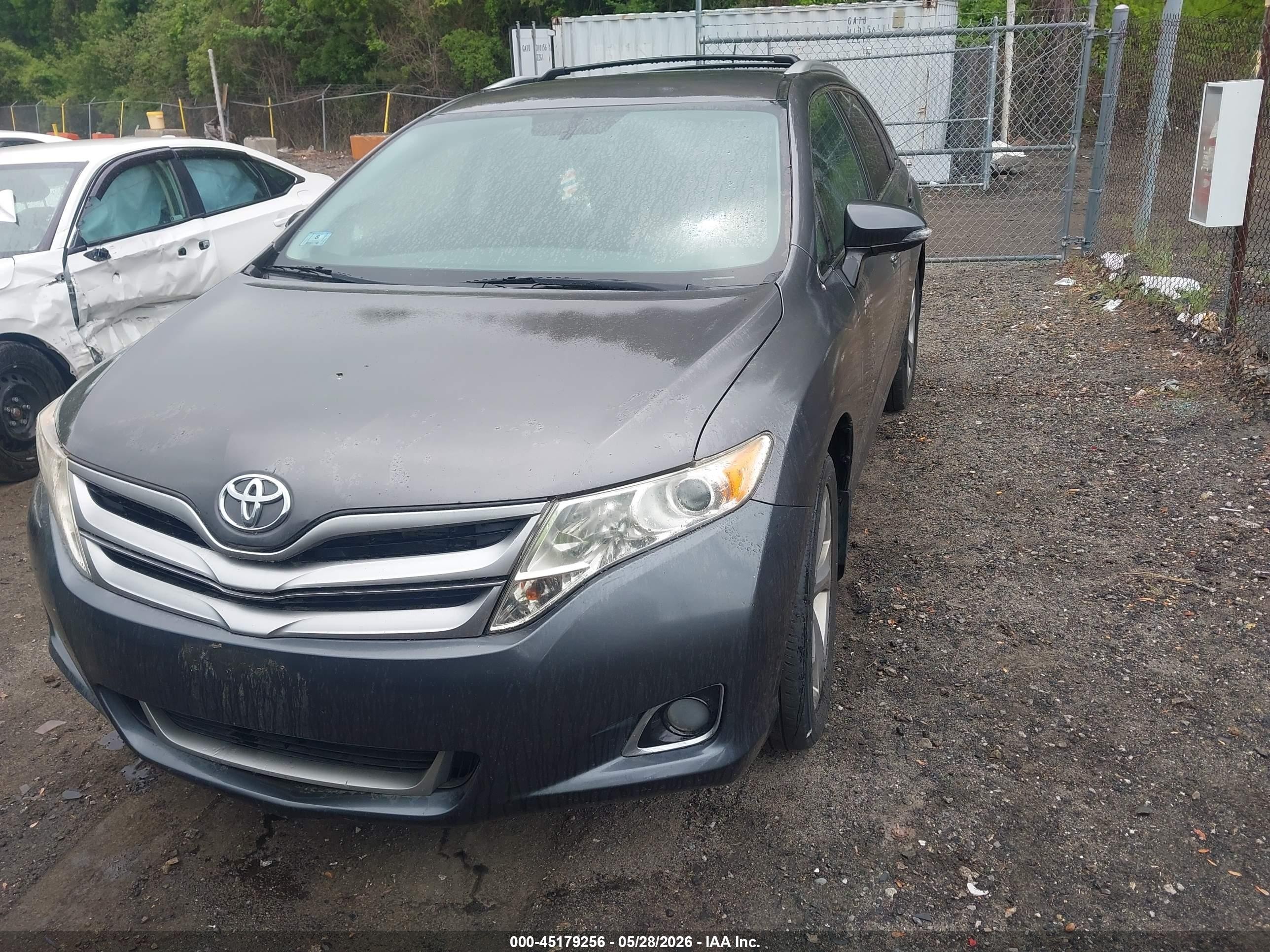 2013 Toyota Venza Xle V6 Gray vin: 4T3BK3BB7DU094074
