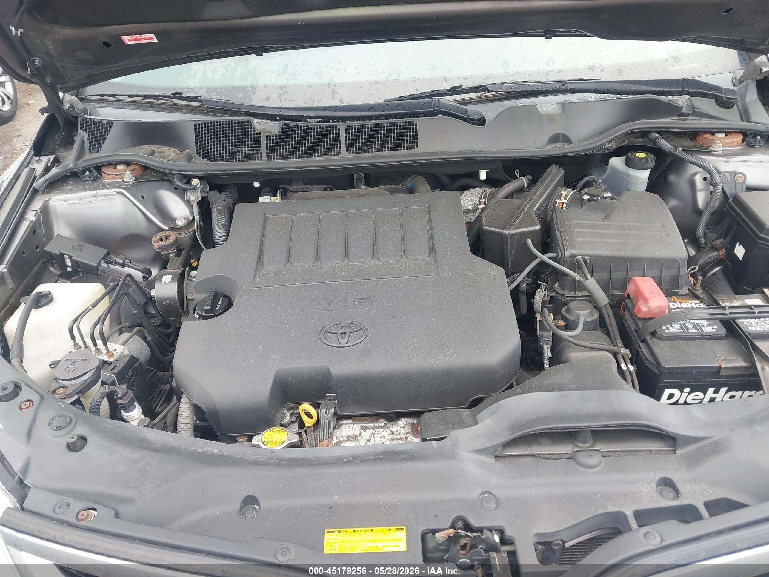 2013 Toyota Venza Xle V6 Gray vin: 4T3BK3BB7DU094074