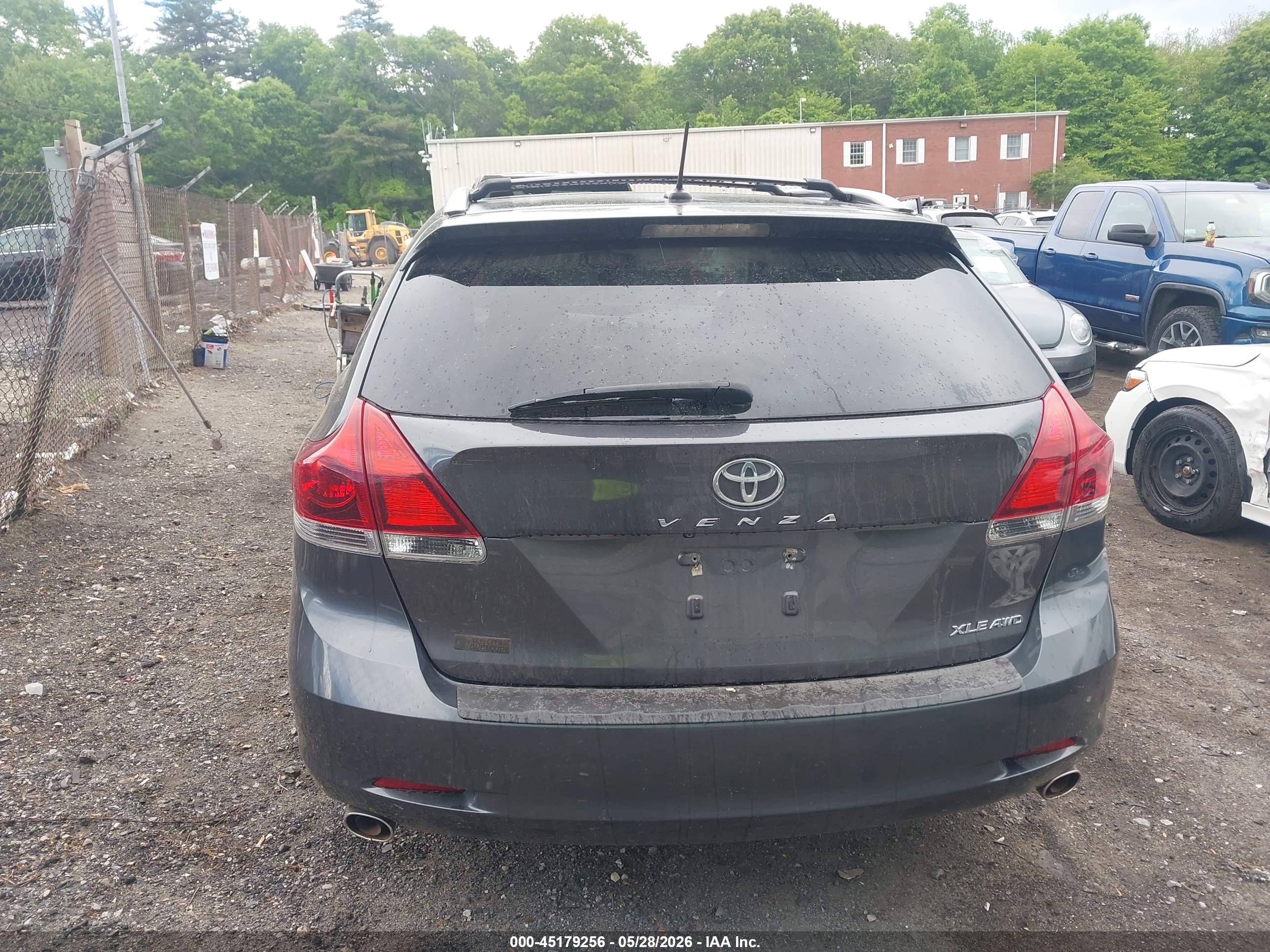 2013 Toyota Venza Xle V6 Gray vin: 4T3BK3BB7DU094074