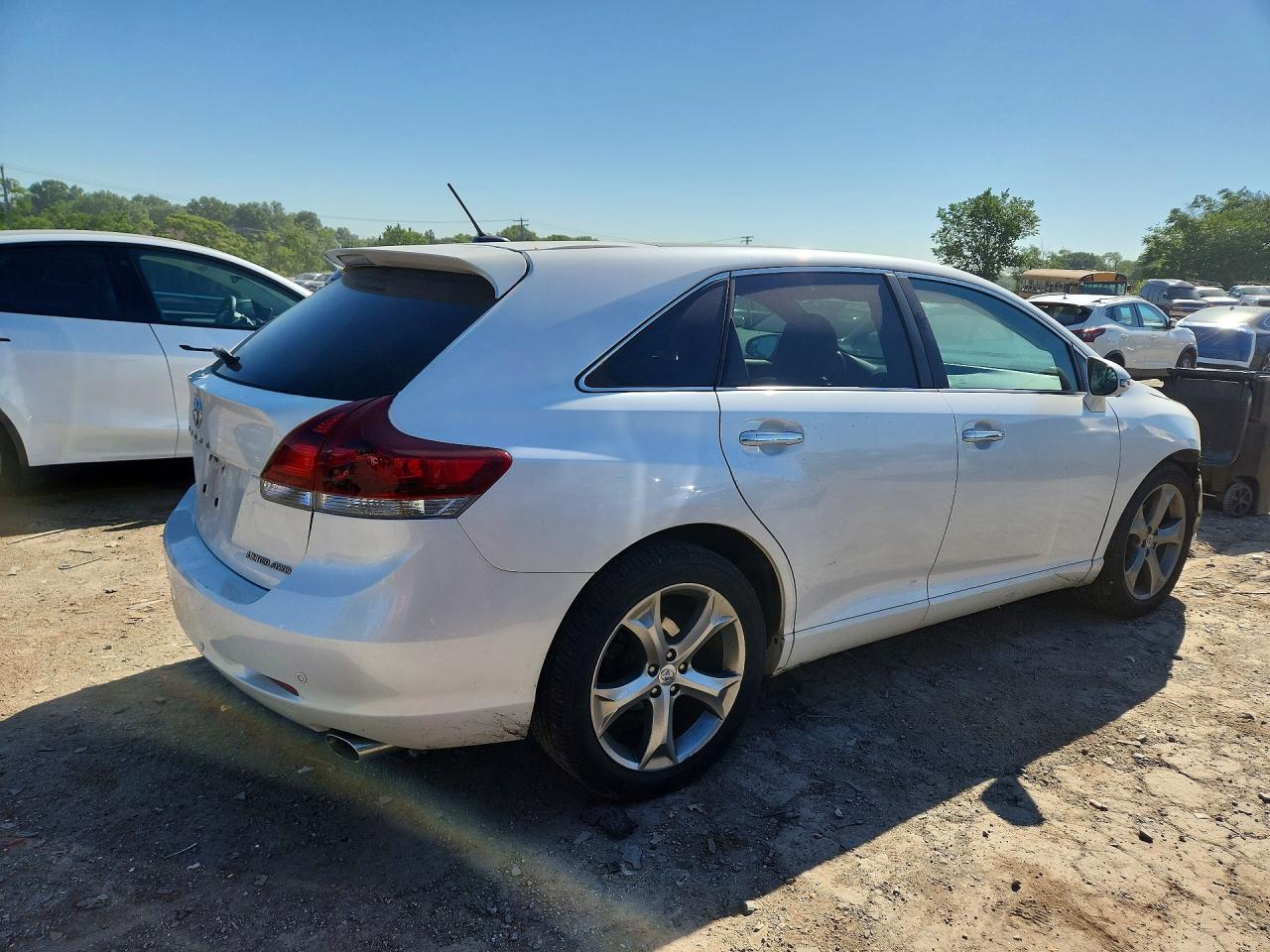 2014 Toyota Venza Limited White vin: 4T3BK3BB7EU103471