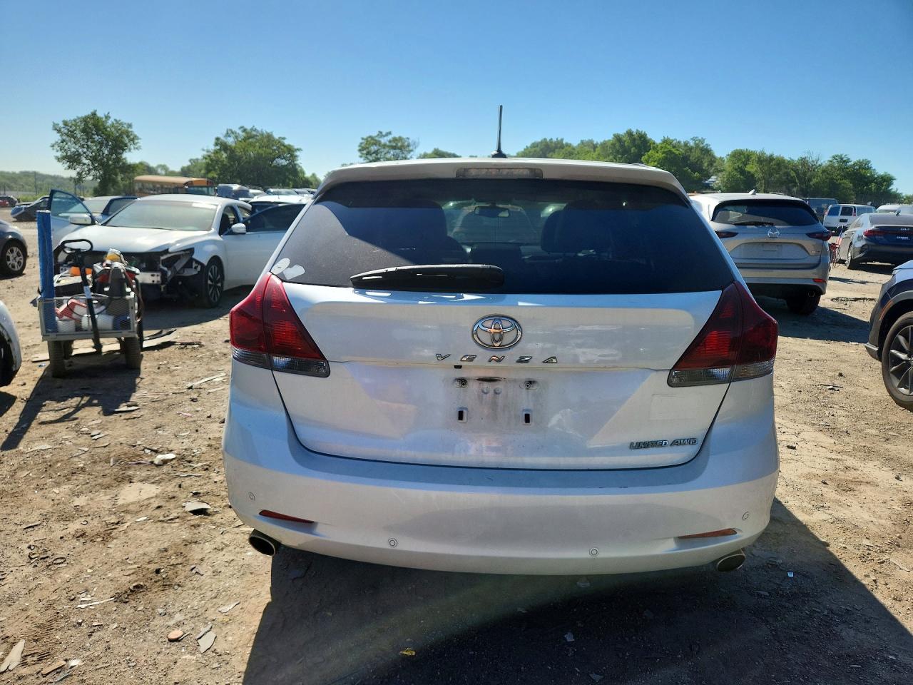 2014 Toyota Venza Limited White vin: 4T3BK3BB7EU103471