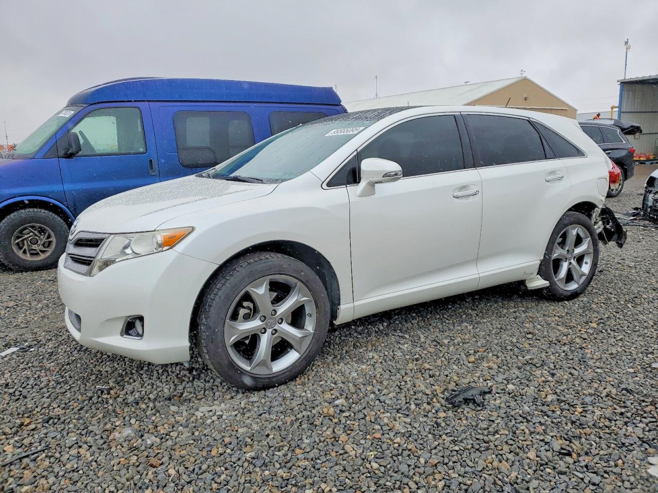 2015 Toyota Venza Le White vin: 4T3BK3BB7FU110082