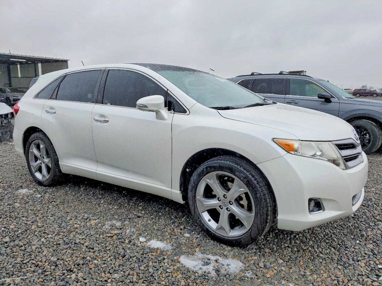 2015 Toyota Venza Le White vin: 4T3BK3BB7FU110082