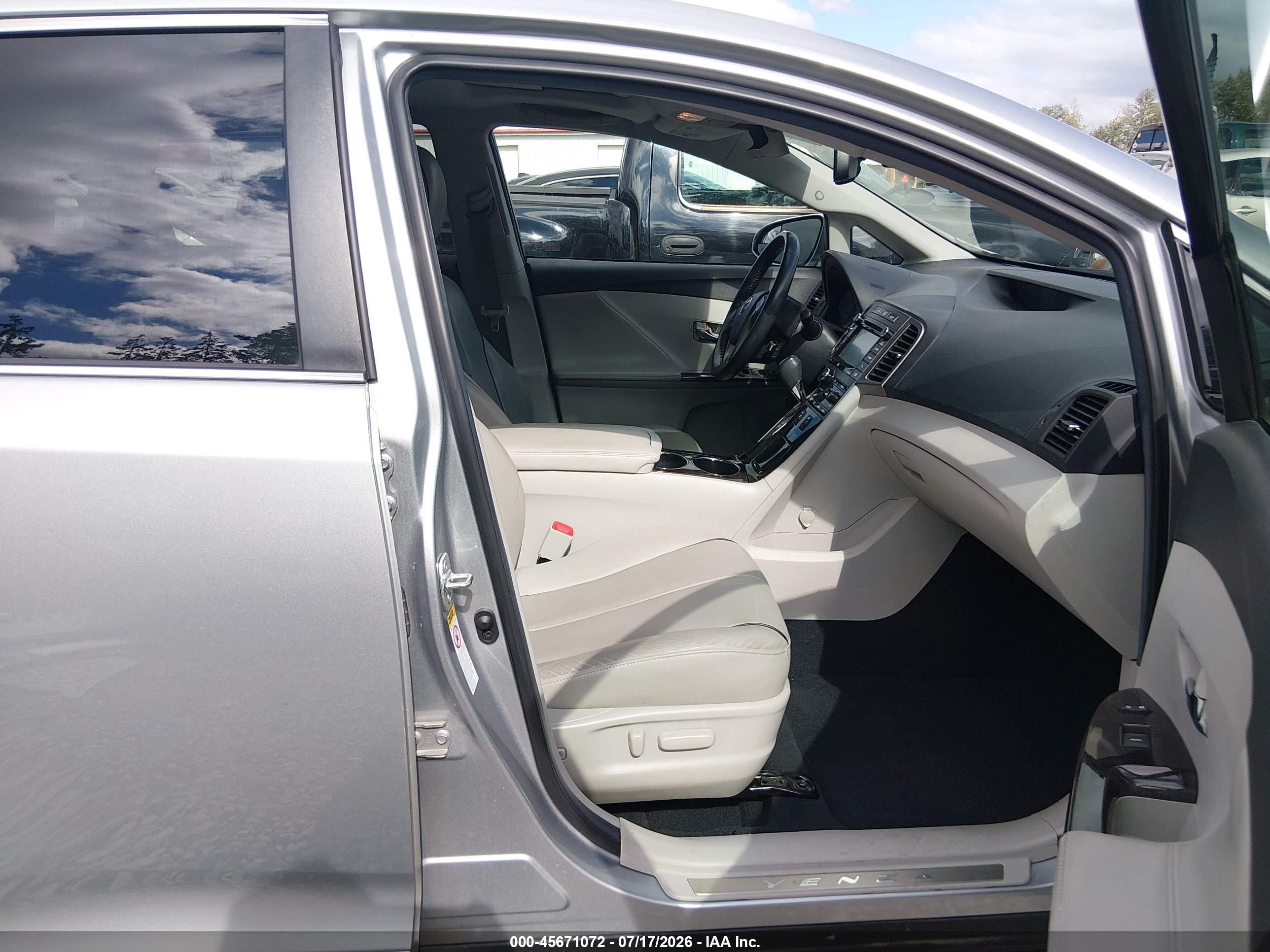 2015 Toyota Venza Limited V6 Silver vin: 4T3BK3BB7FU110809