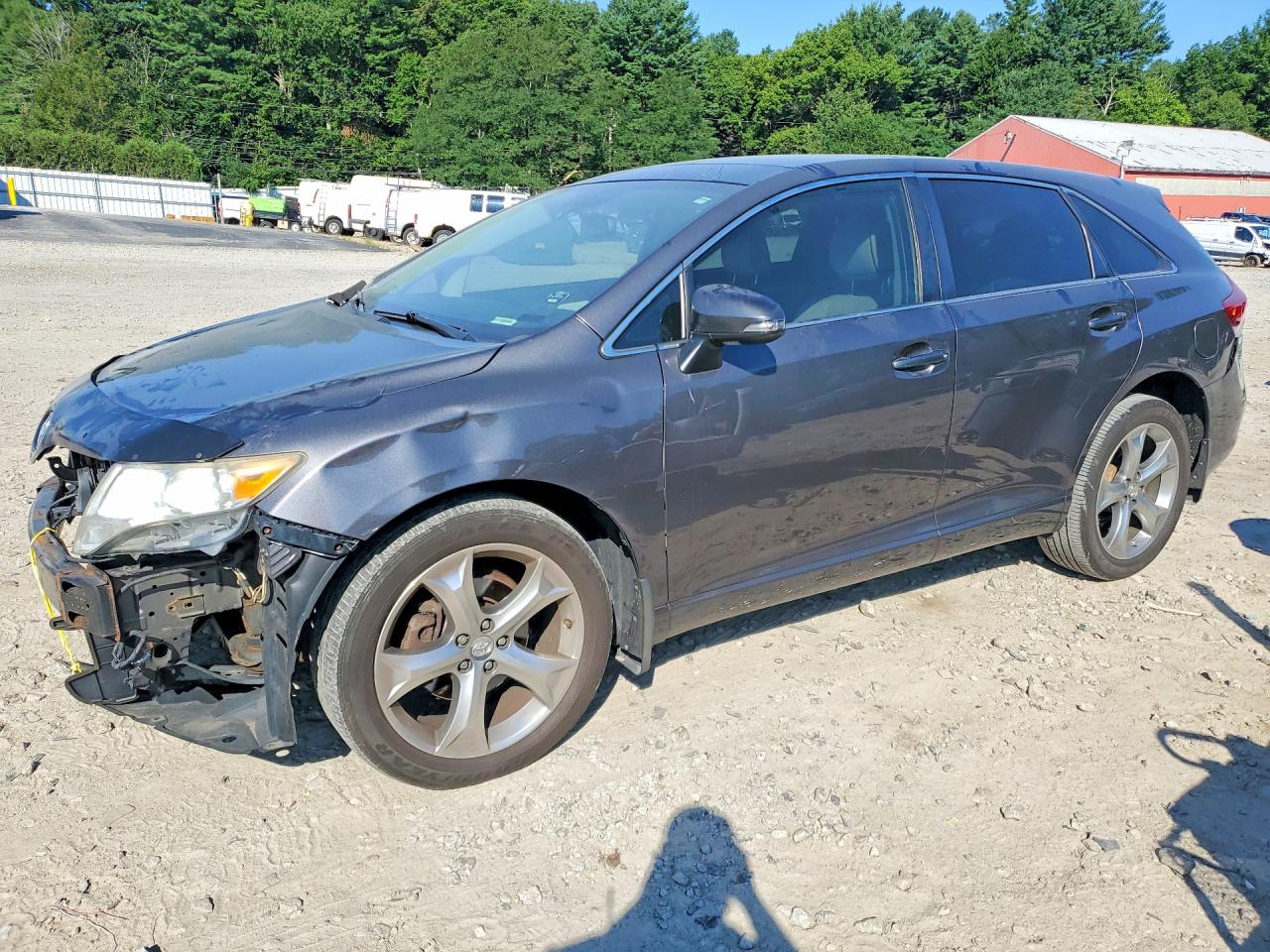 2015 Toyota Venza Xle Gray vin: 4T3BK3BB7FU115816