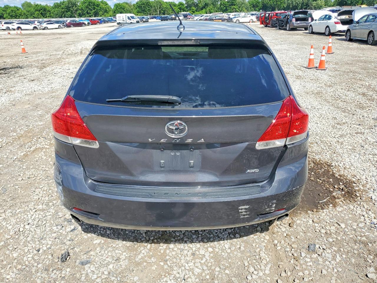 2010 Toyota Venza Awd V6 Gray vin: 4T3BK3BB8AU026832