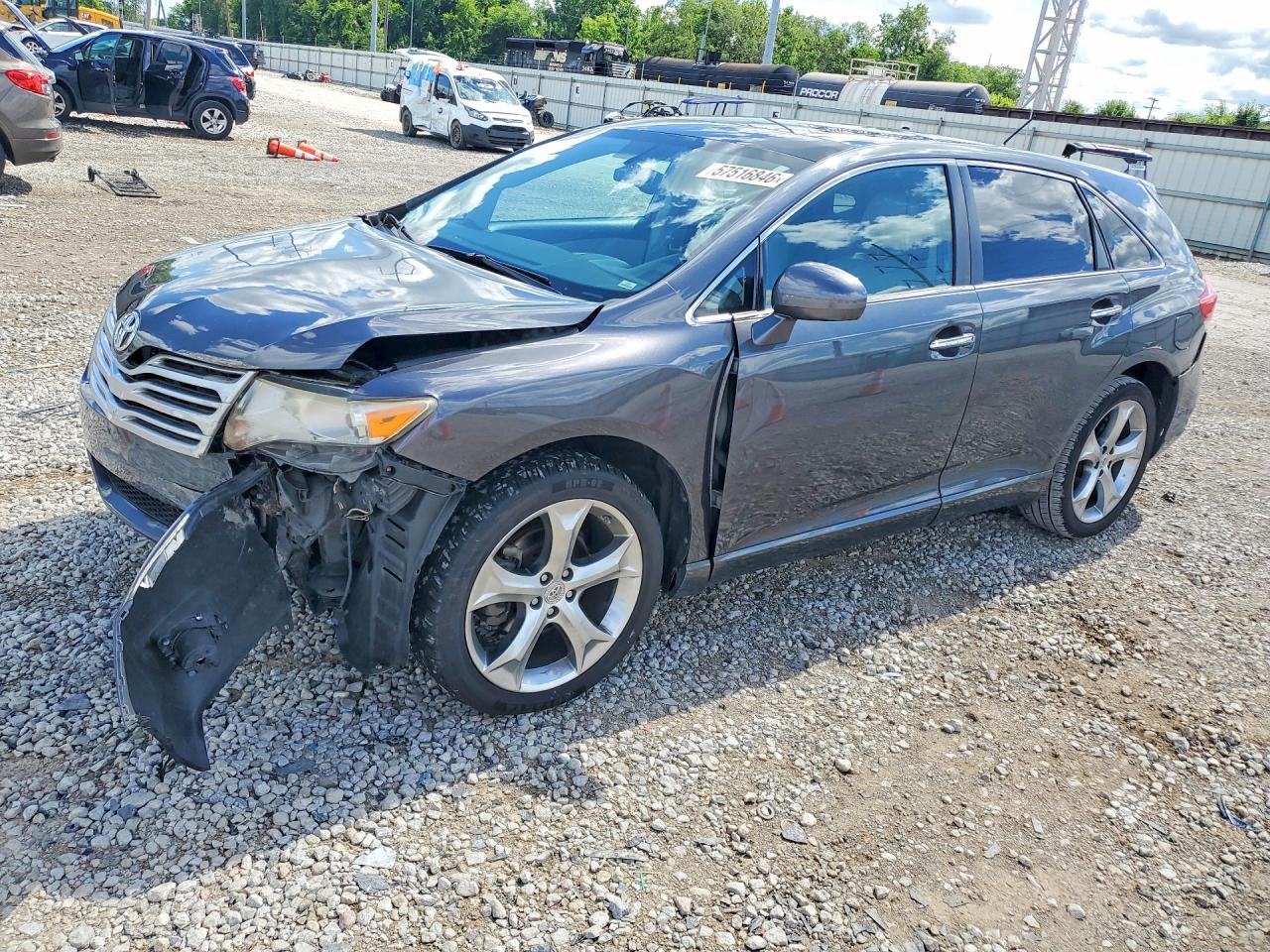 2010 Toyota Venza Awd V6 Gray vin: 4T3BK3BB8AU026832
