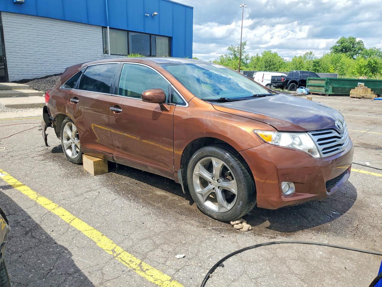 2010 Toyota Venza Awd V6 Orange vin: 4T3BK3BB8AU031027