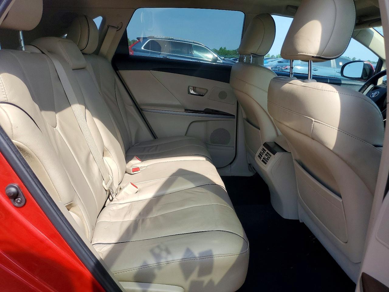2010 Toyota Venza Awd V6 Red vin: 4T3BK3BB8AU038656