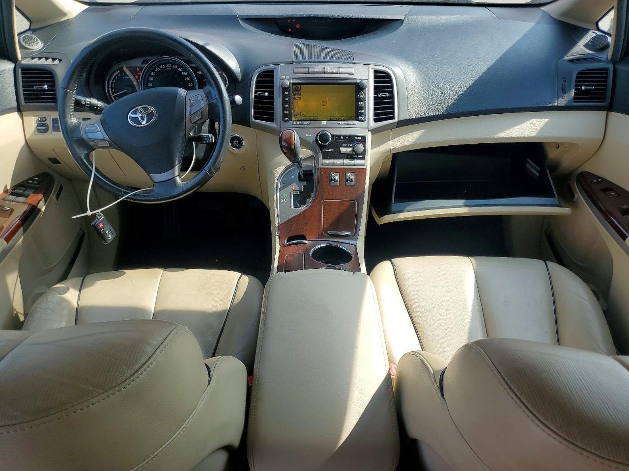 2010 Toyota Venza Awd V6 Red vin: 4T3BK3BB8AU038656