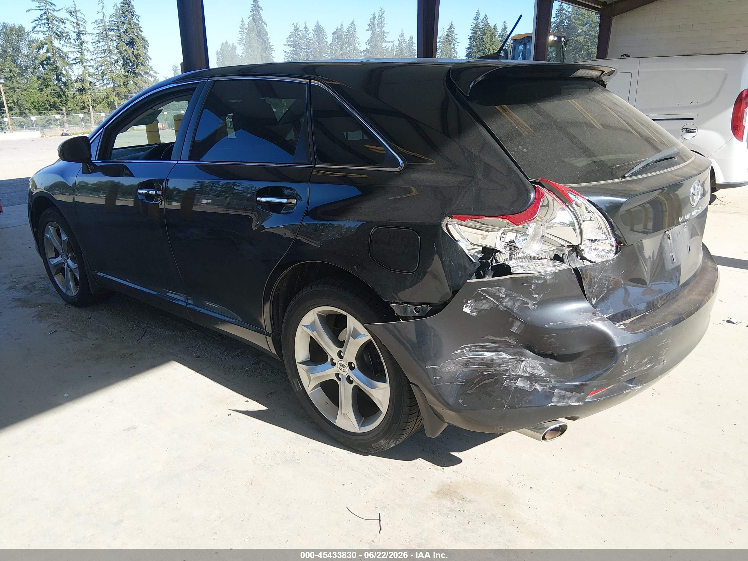 2010 Toyota Venza Base V6 Black vin: 4T3BK3BB8AU040293