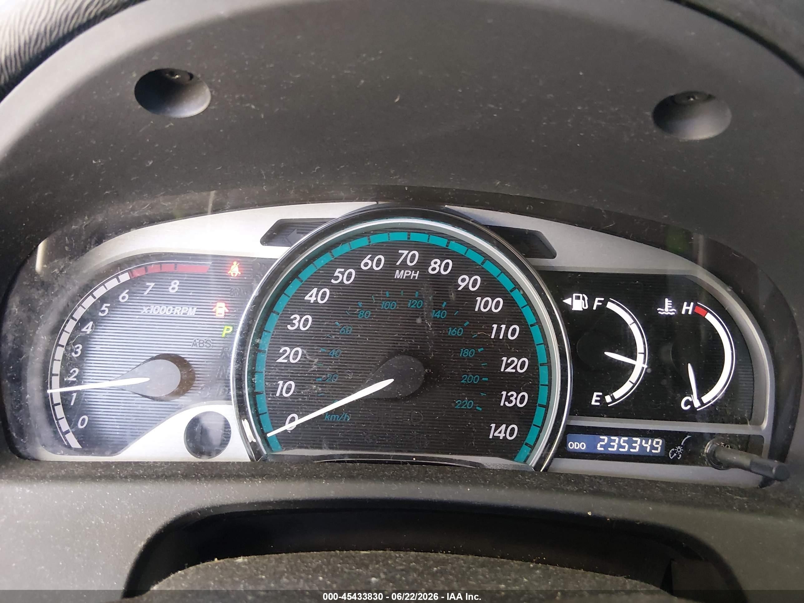 2010 Toyota Venza Base V6 Black vin: 4T3BK3BB8AU040293