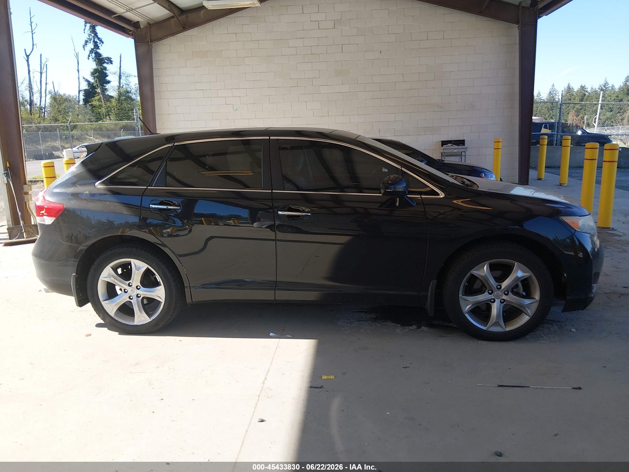 2010 Toyota Venza Base V6 Black vin: 4T3BK3BB8AU040293