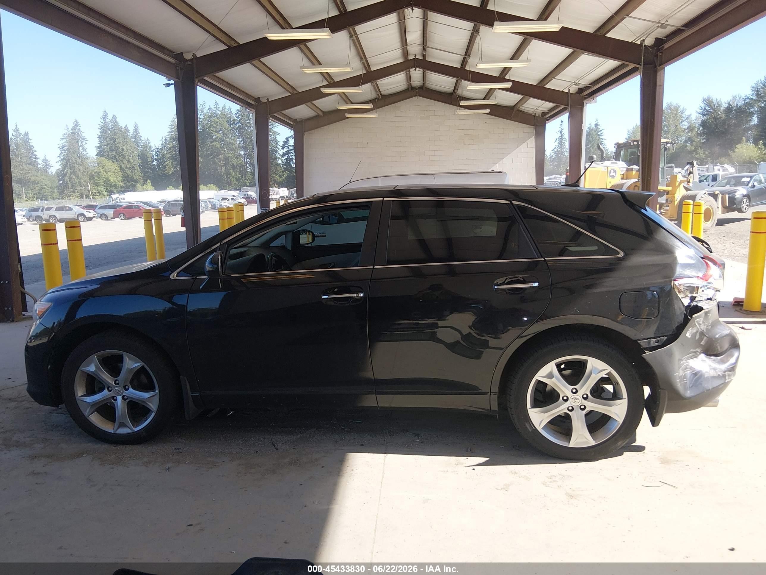 2010 Toyota Venza Base V6 Black vin: 4T3BK3BB8AU040293