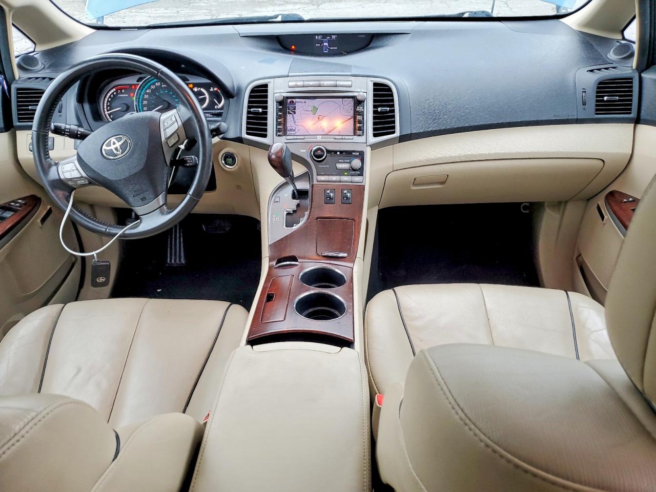 2010 Toyota Venza Awd V6 Blue vin: 4T3BK3BB8AU045297