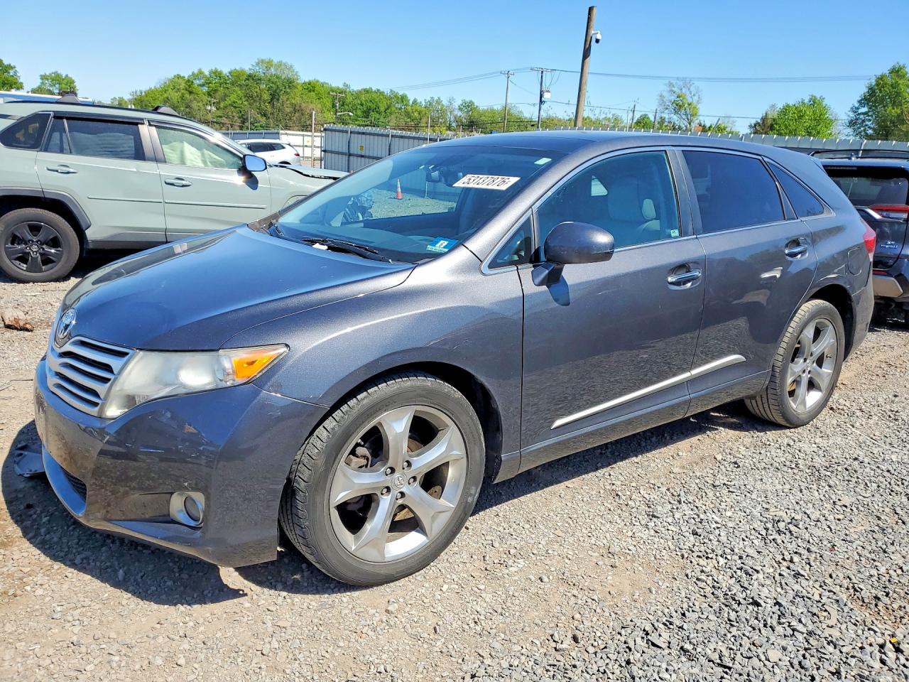2011 Toyota Venza Awd V6 Gray vin: 4T3BK3BB8BU045835