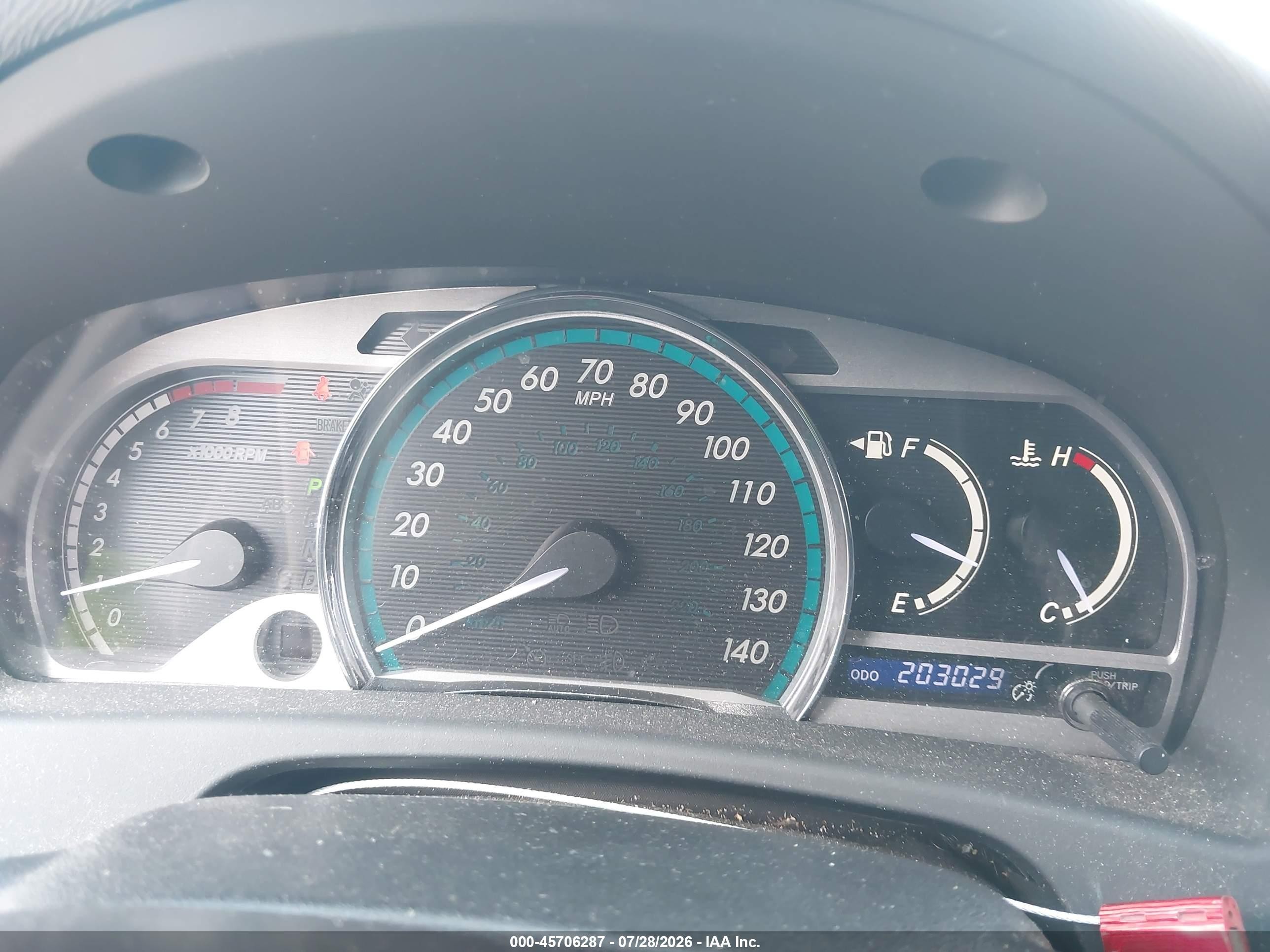 2011 Toyota Venza Base V6 Blue vin: 4T3BK3BB8BU049707