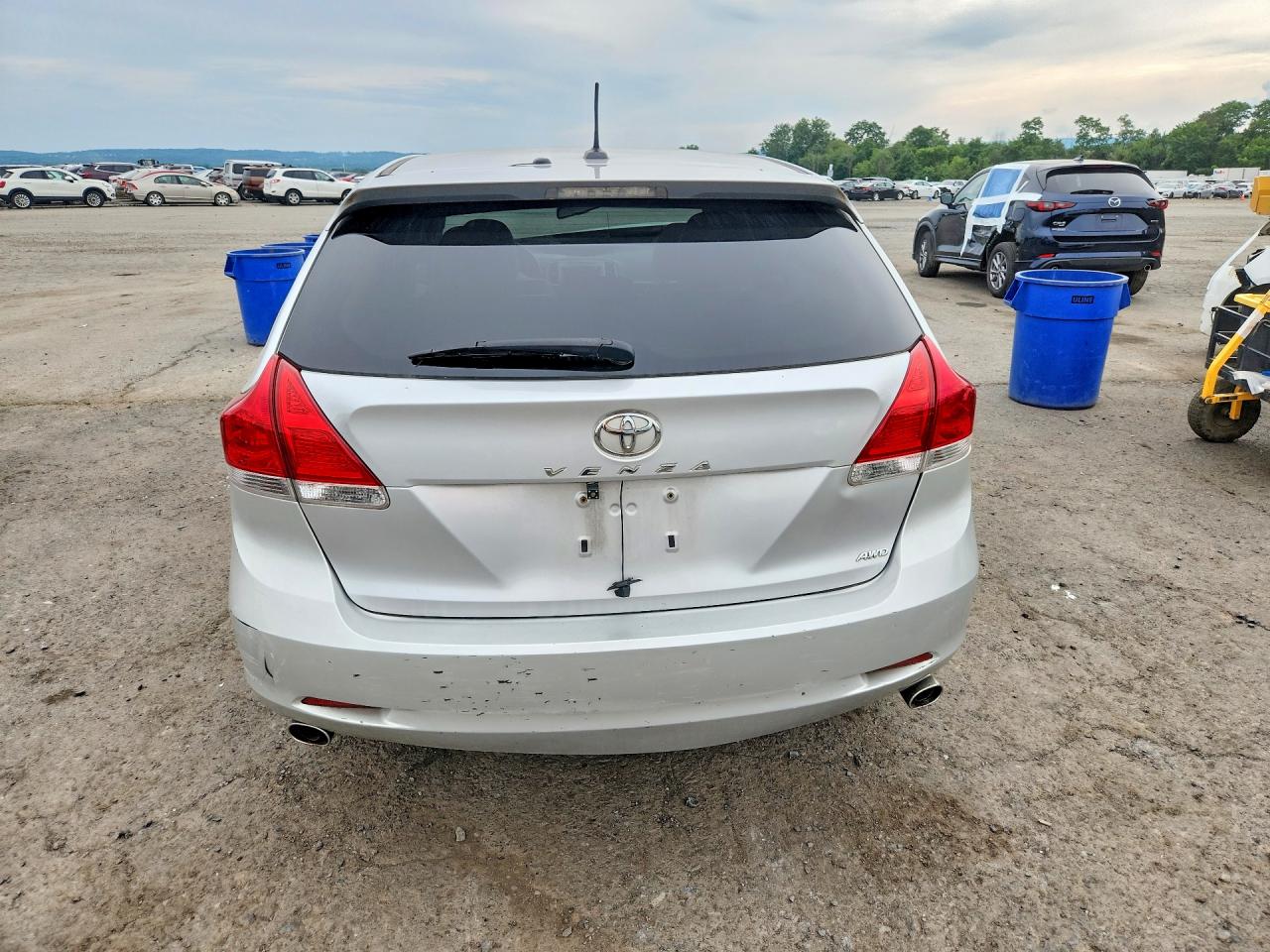 2011 Toyota Venza Awd V6 Silver vin: 4T3BK3BB8BU052414