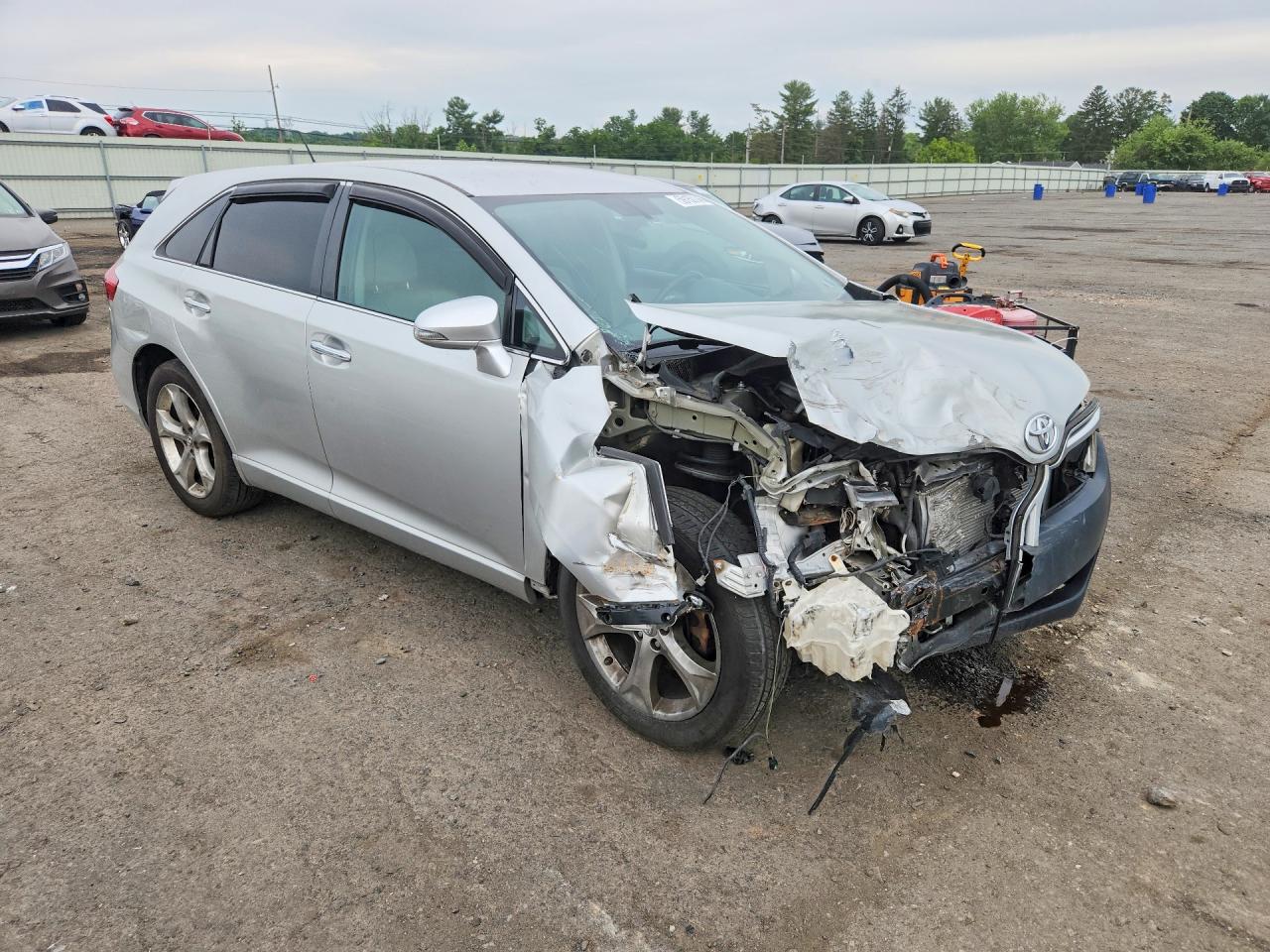 2011 Toyota Venza Awd V6 Silver vin: 4T3BK3BB8BU052414