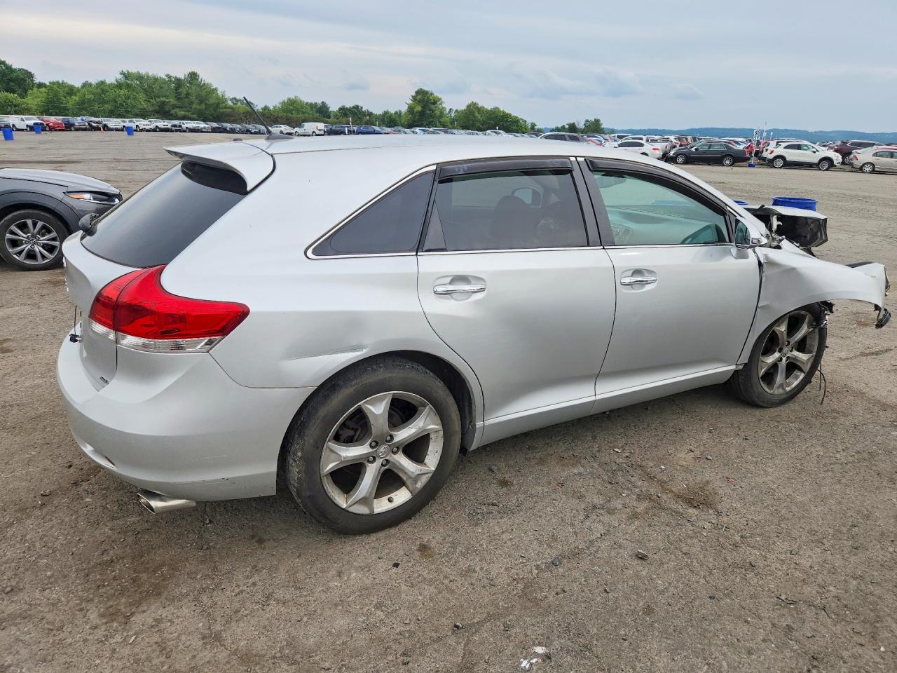 2011 Toyota Venza Awd V6 Silver vin: 4T3BK3BB8BU052414