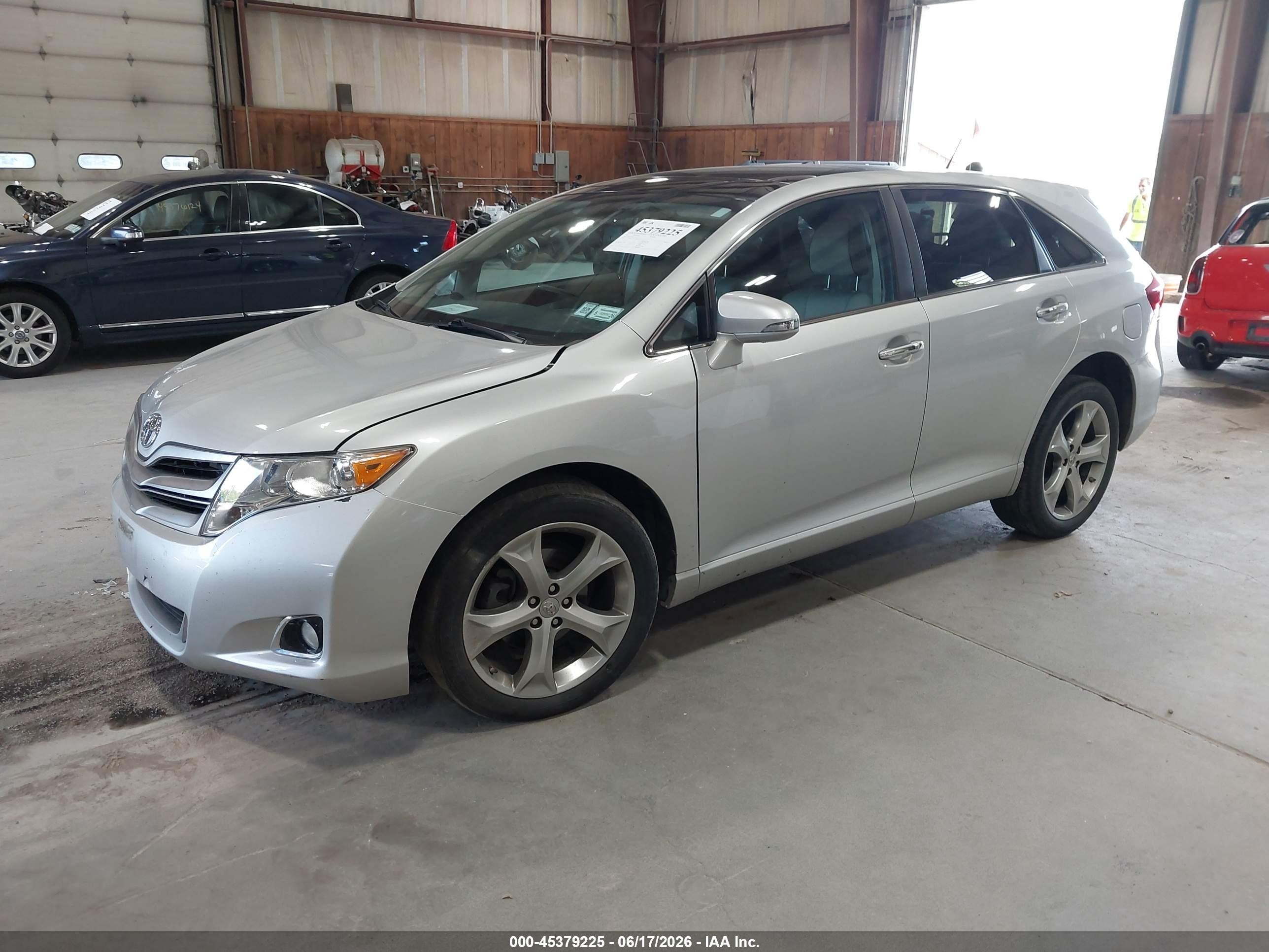 2013 Toyota Venza Xle V6 Серый vin: 4T3BK3BB8DU075727