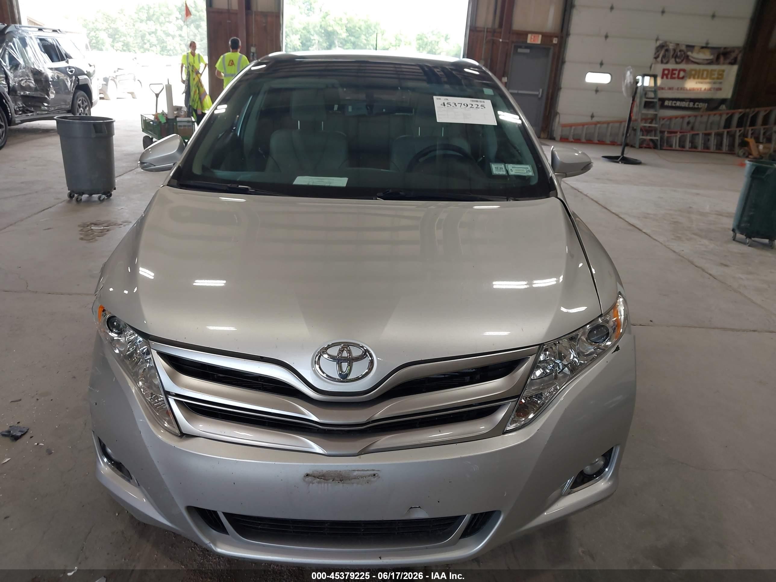 2013 Toyota Venza Xle V6 Серый vin: 4T3BK3BB8DU075727