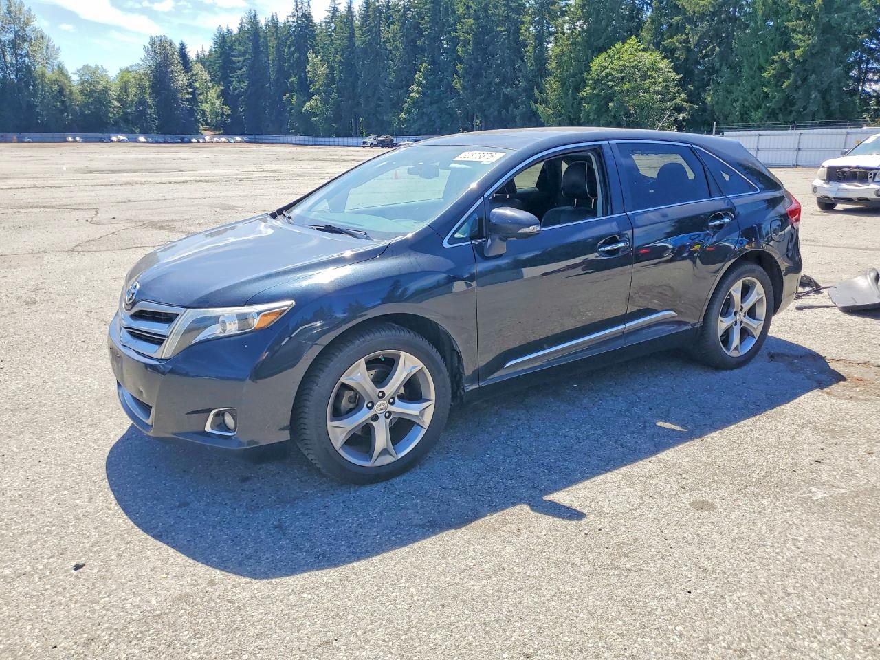 2013 Toyota Venza Limited Синий vin: 4T3BK3BB8DU080135