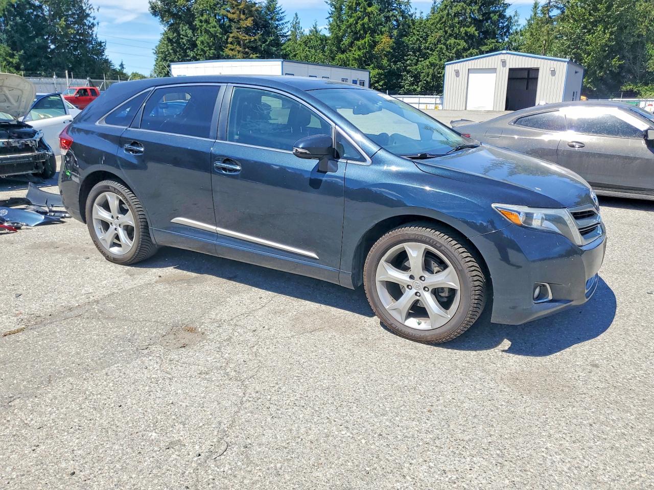 2013 Toyota Venza Limited Синий vin: 4T3BK3BB8DU080135