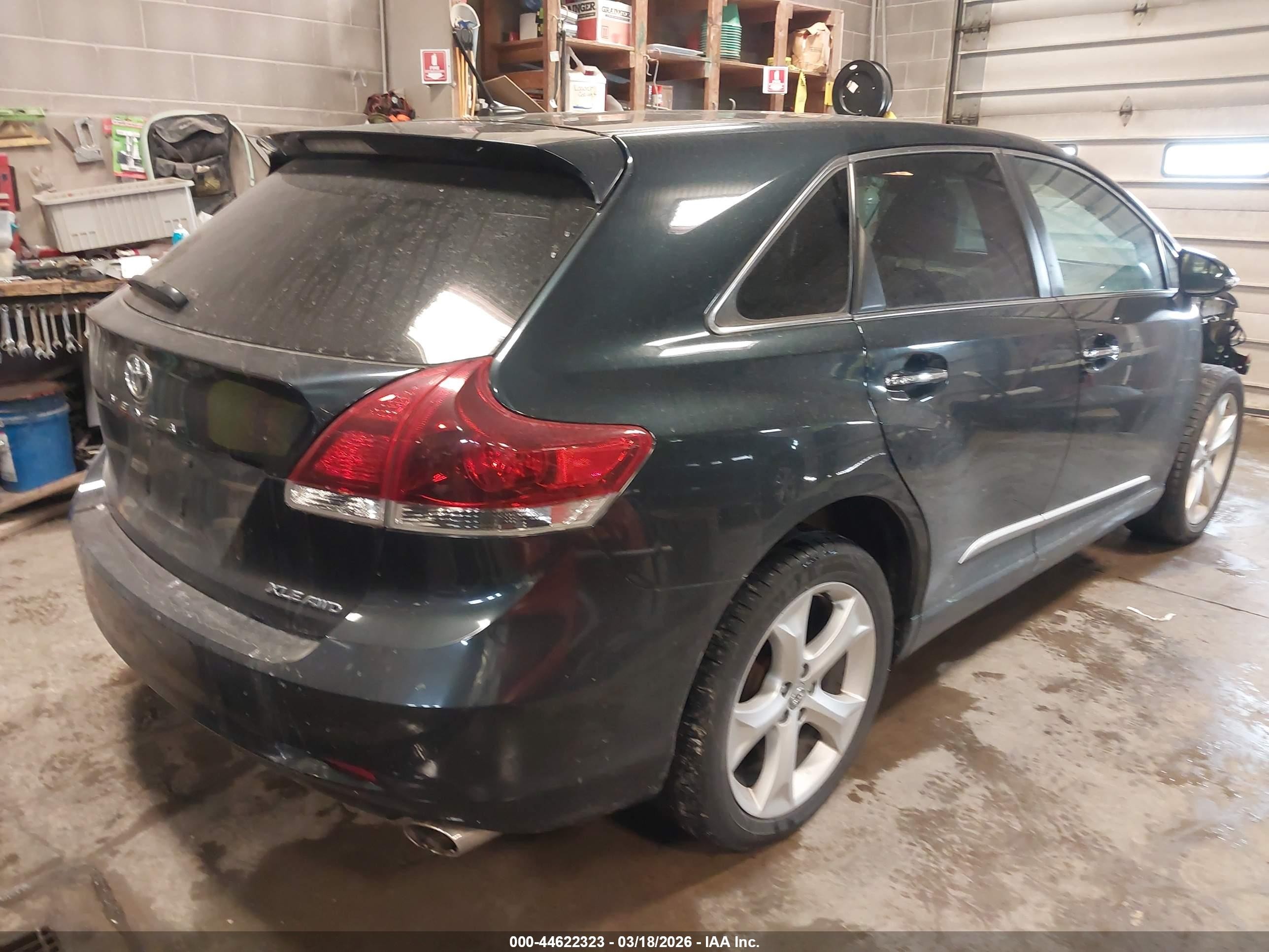 2013 Toyota Venza Xle V6 Черный vin: 4T3BK3BB8DU081964