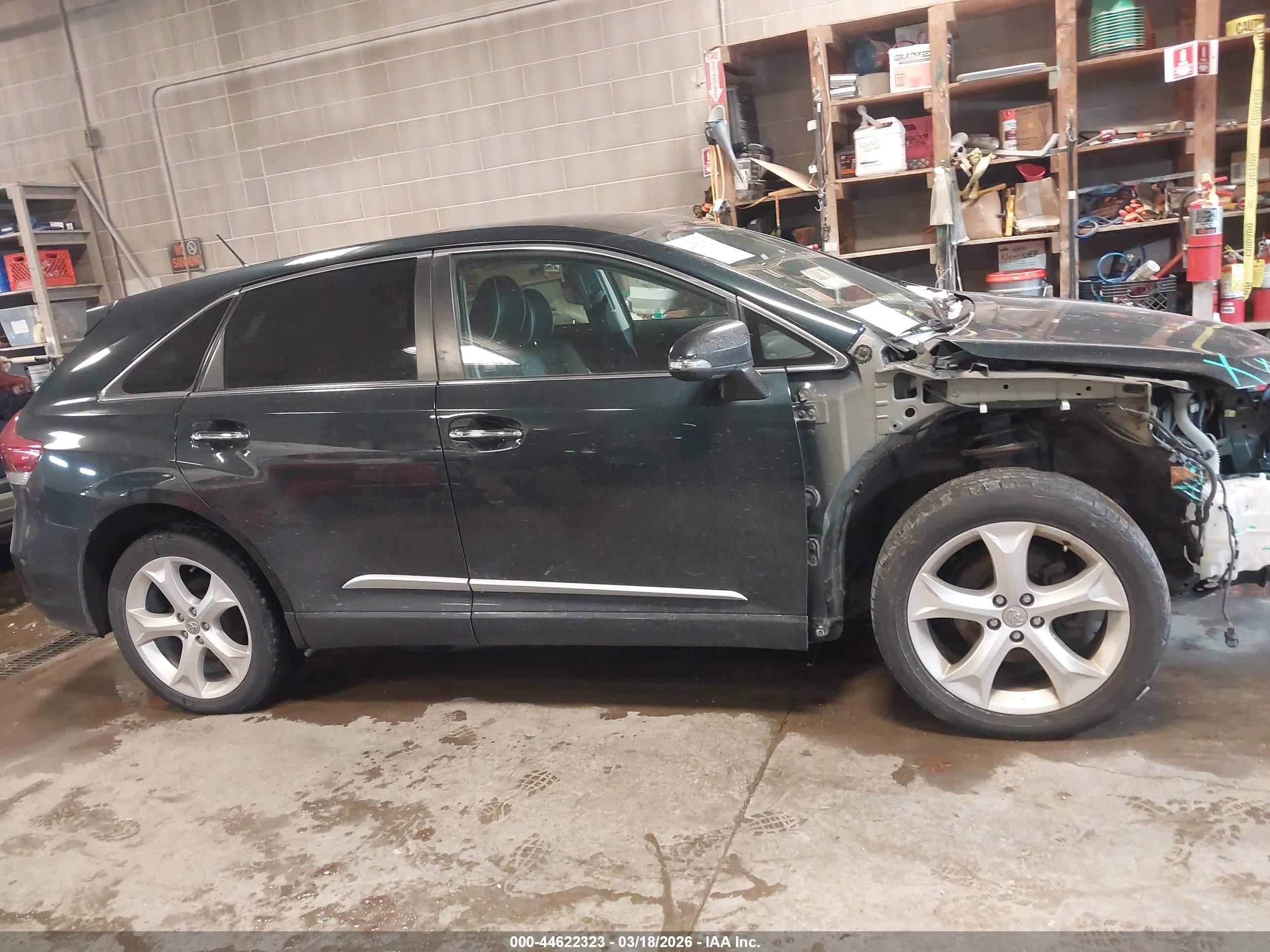 2013 Toyota Venza Xle V6 Черный vin: 4T3BK3BB8DU081964