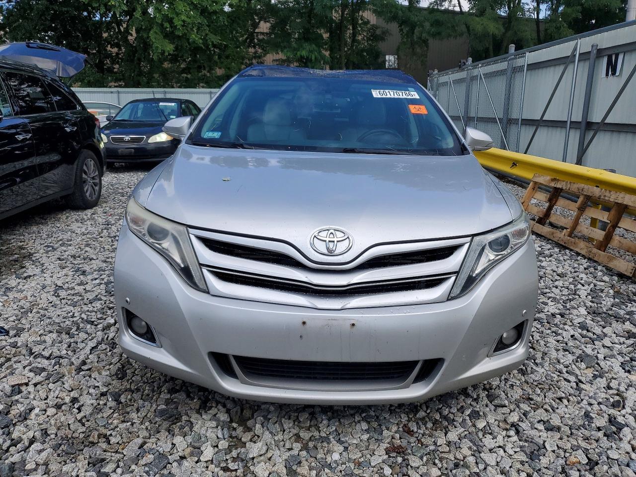 2014 Toyota Venza Limited Silver vin: 4T3BK3BB8EU102653