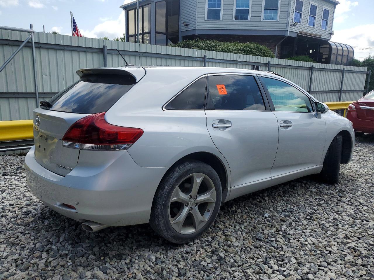 2014 Toyota Venza Limited Silver vin: 4T3BK3BB8EU102653