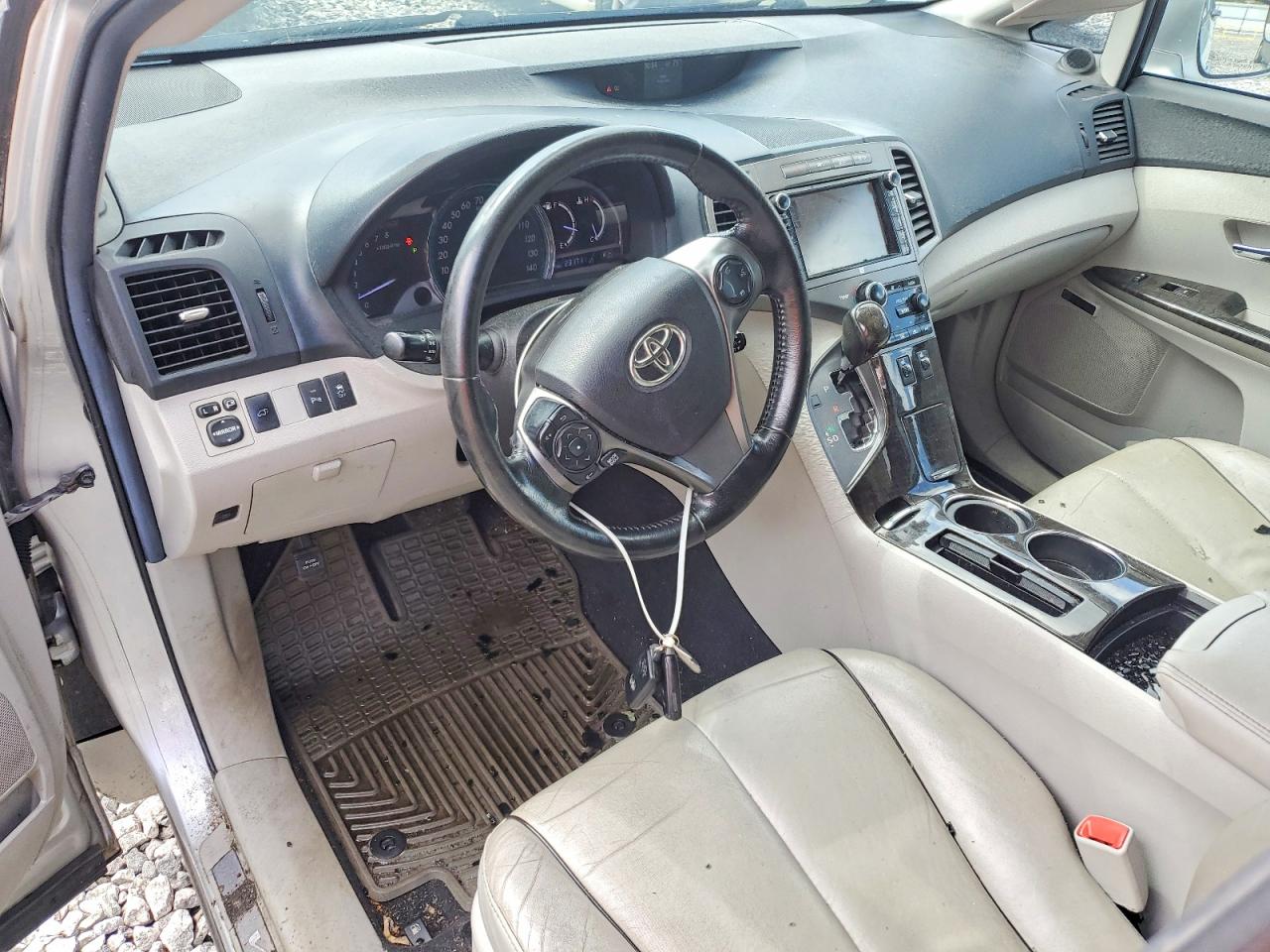 2014 Toyota Venza Limited Silver vin: 4T3BK3BB8EU102653