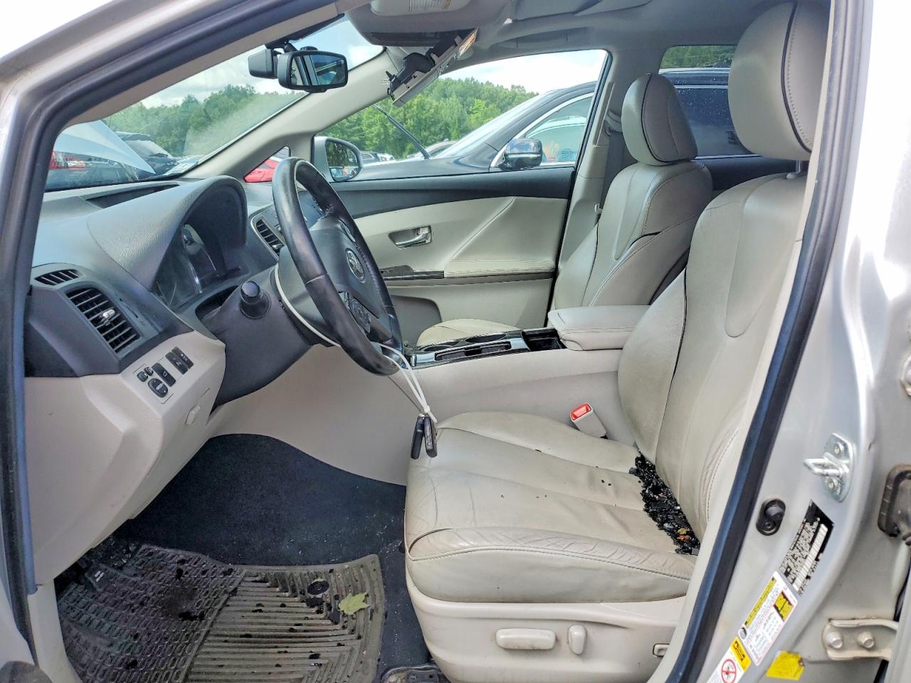 2014 Toyota Venza Limited Silver vin: 4T3BK3BB8EU102653