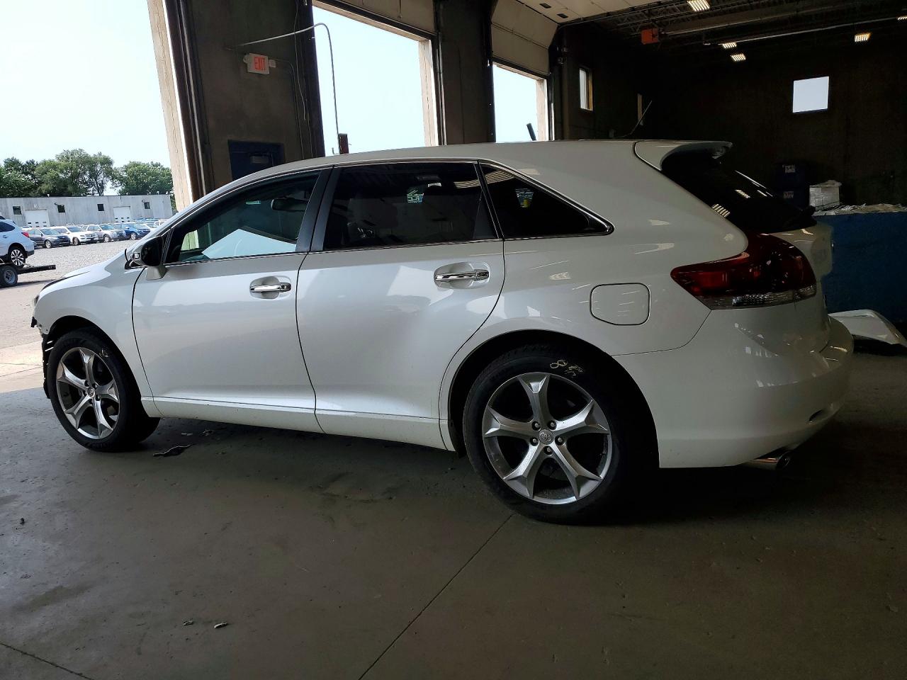 2014 Toyota Venza Xle White vin: 4T3BK3BB8EU103124
