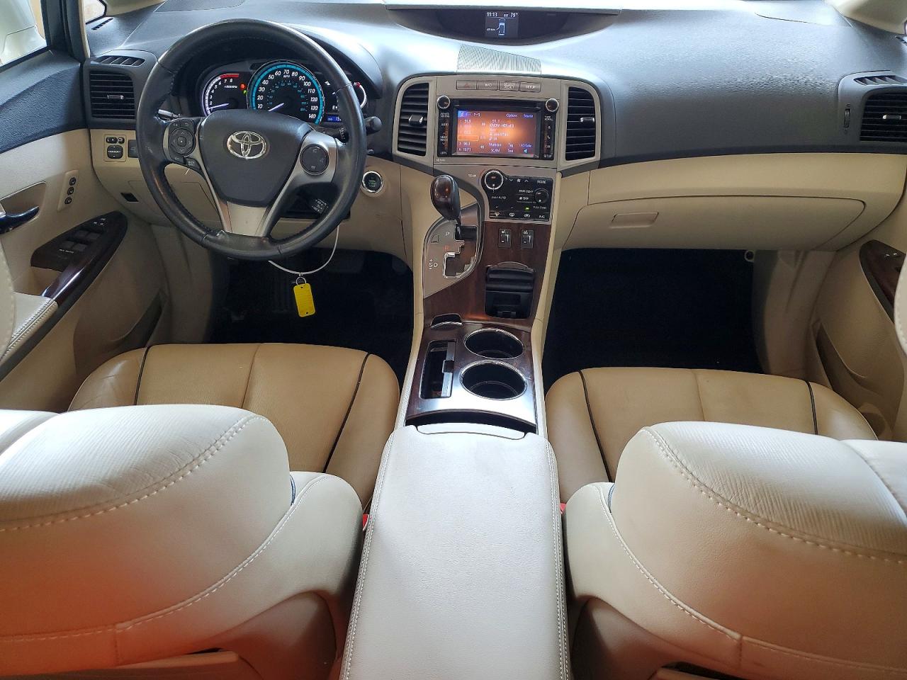 2014 Toyota Venza Xle White vin: 4T3BK3BB8EU103124